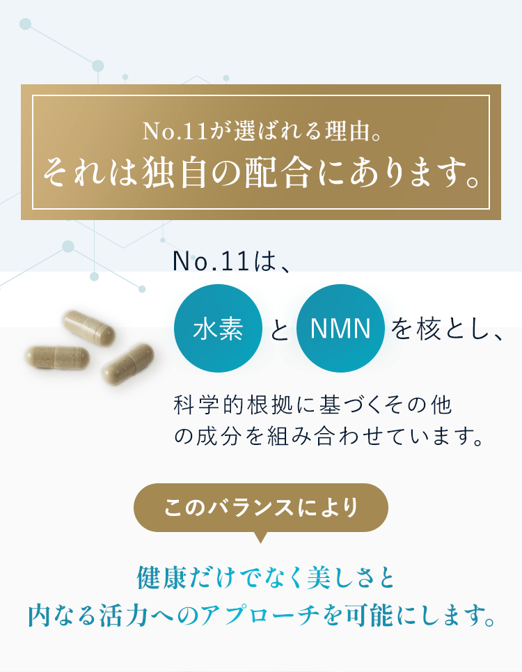 Unnamed No.11 | 商品情報 | 「人間本来の免疫を見つめ直す」サプリメントの販売会社 イムノカーサ